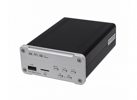 SMSL SA-36A Plus, silver förstärkare i gruppen Hemmaljud / Förstärkare / Stereoförstärkare hos BRL (993SA36APLUSSI)