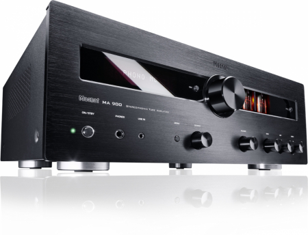 Magnat MA900 stereoförstärkare med Bluetooth, DAC & RIAA, svart i gruppen Hemmaljud / Förstärkare / Stereoförstärkare hos BRL Electronics (995MA900)
