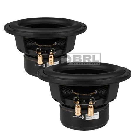 Dubbla Dayton Audio RSS210HF-4 i gruppen Billjud / Bas / Baselement hos BRL Electronics (SET2RSS210HF4)