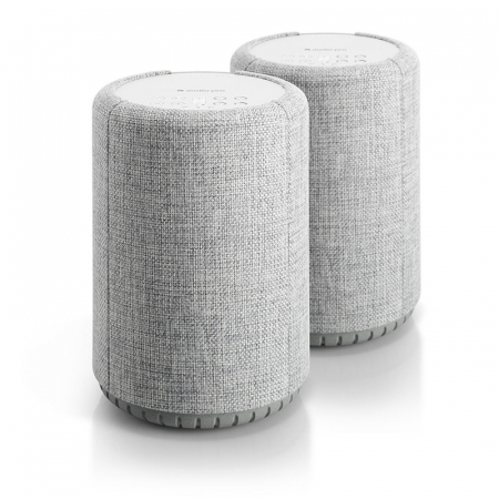 2-Pack Audio Pro A10 aktiv Wifi-högtalare, ljusgrå i gruppen Hemmaljud / Högtalare / WiFi-högtalare hos BRL (SET2X287A10LGR)