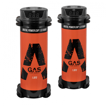 2-pack GAS CC1FD Strömkondensator 1.0F Standard i gruppen Billjud / Tillbehör / Strömkondensatorer  hos BRL Electronics (SET2XCC1FD)