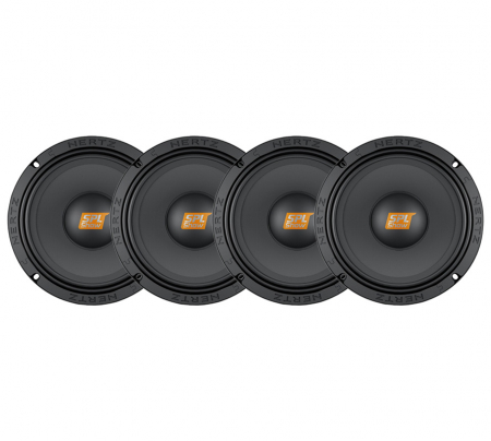 4-pack Hertz SV 165.1 i gruppen Paketlösningar / Paket för bilen / SPL Högtalarpaket hos BRL (SET540SV1651X4)
