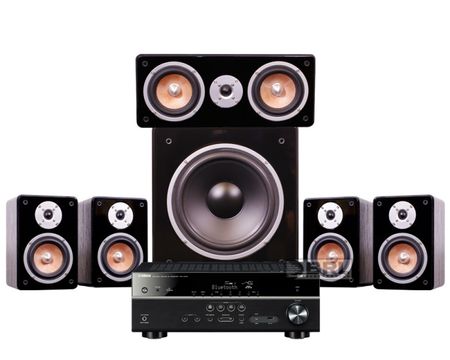 Yamaha RX-V479 & System One högtalarsystem i gruppen Paketlösningar / Paket för hemmet / Hemmabio & Hemmabiopaket hos BRL (SET815SBC62PKT2)