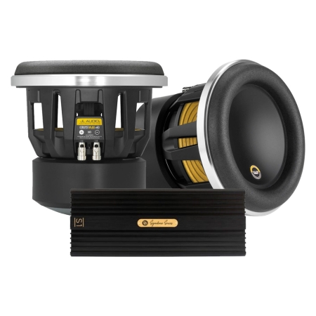 2-pack JL Audio 8W7AE-3 med DLS Signature S1, 2x8 baspaket i gruppen Paketlösningar / Paket för bilen / Baspaket hos BRL (SET8W7AE3PKT1)