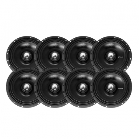 8-Pack B2 Audio RAGE6P Midbas 6.5tum i gruppen Paketlösningar / Paket för bilen / SPL Högtalarpaket hos BRL Electronics (SET8XRAGE6P)