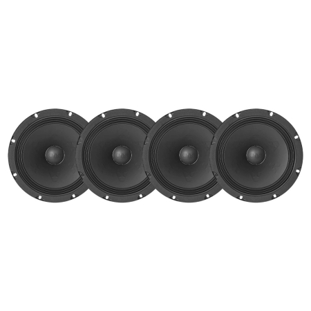 4-pack GAS MAX PMW1-84N, FYNDVARA i gruppen Billjud / Bilhögtalare / Midbasar / Mellanregister hos BRL (SET908MAXPMW184NBX4)