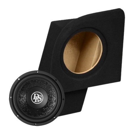 Baslåda med DLS PE10.D2 till Audi A4 Avant B6 00-06 i gruppen Billjud / Vad passar i min bil / Audi / Audi A4 / Audi A4 2004-2008 / Byta högtalare hos BRL (SETA4AVANTPKT3)