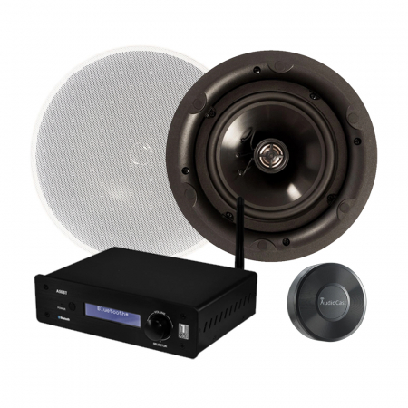 System One A50BT med AudioCast M5 & 1 par DLS IC621 i gruppen Multiroompaket hos BRL Electronics (SETA50BTPKT10)