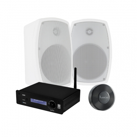 System One A50BT med AudioCast M5 & 1 par OD520 i gruppen Paketlösningar / Paket för hemmet / Multiroompaket hos BRL Electronics (SETA50BTPKT11)