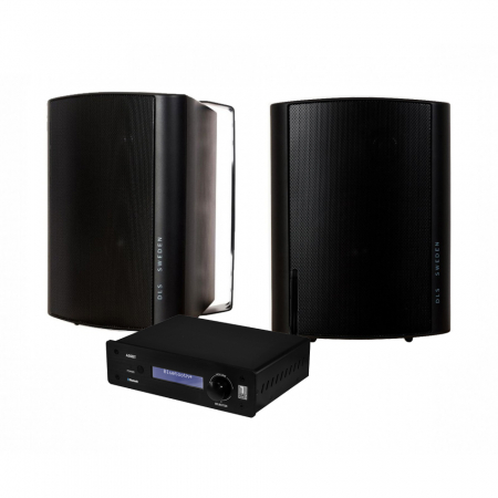 System One A50BT & DLS MB5i, stereopaket i gruppen Paketlösningar / Paket för hemmet / Stereopaket hos BRL Electronics (SETA50BTPKT12)