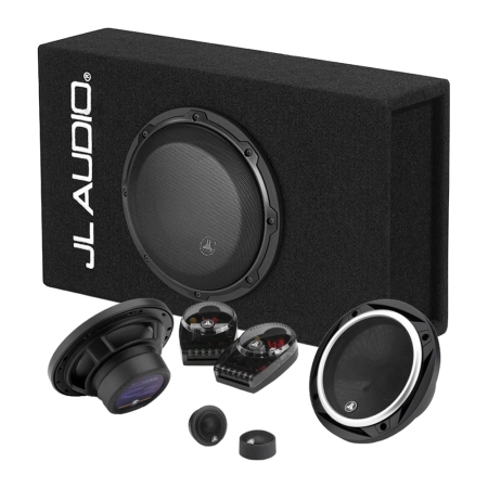 JL Audio ACP108LG-W3v3 med C2-650, helhetspaket i gruppen Paketlösningar / Paket för bilen / Helhetspaket hos BRL (SETACP108LGW3V3PKT1)