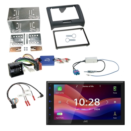 JVC KW-M695DBW bilstereopaket till Audi TT 2006-2014 i gruppen Billjud / Vad passar i min bil / Audi / Audi TT / Audi TT 2006- hos BRL (SETAUDIPKT12)