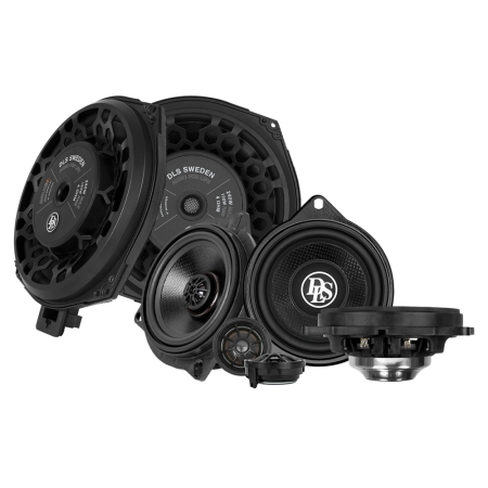 DLS Cruise högtalarpaket till BMW, framsystem med center i gruppen Paketlösningar / Paket för bilen / Högtalarpaket hos BRL (SETBMWPKT16)