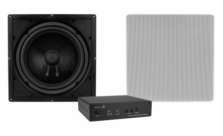 Dayton Audio BSA200 & 2 st ME10S, baspaket för inbyggnad i gruppen Lyd til hjemmet / Høyttalere / Subwoofer hos BRL Electronics (SETBSA200PKT1)