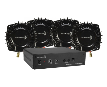 Dayton Audio BSA200 med 4st BST-1, bass shakerpaket i gruppen Nyheter hos BRL (SETBST1PKT1)