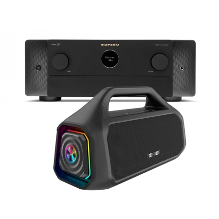 Marantz Cinema 50 i svart med Arcsound STEAM i gruppen Nyheter hos BRL (SETCINEMA50PKT2)