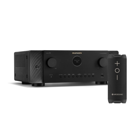 Marantz Cinema 60 i svart med Arcsound EDGE i gruppen Nyheter hos BRL (SETCINEMA60PKT6)