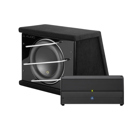 JL Audio CLS112RG-W7AE med XDM1000/1, baspaket i gruppen Paketlösningar / Paket för bilen / Baspaket hos BRL (SETCLS112RGW7AEPKT1)