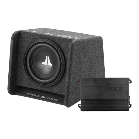 JL Audio CP110-W0v3 baspaket med DS18 G700.2D i gruppen Paketlösningar / Paket för bilen / Baspaket hos BRL (SETCP110W0V3PKT2)