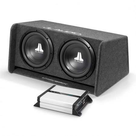 JL Audio CP212-W0v3 2x12 med JD500/1, baspaket i gruppen Paketlösningar / Paket för bilen / Baspaket hos BRL (SETCP212W0VPKT1)