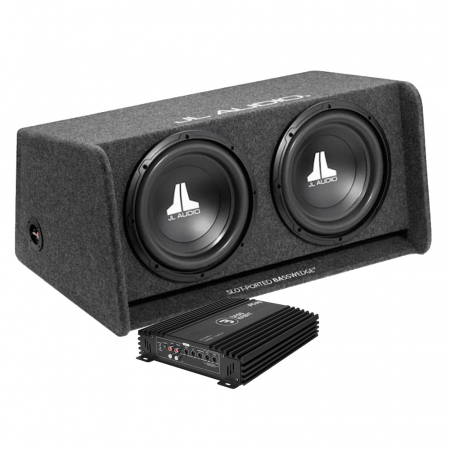 JL Audio CP212-W0v3 2x12 med Play Power 1000.1, baspaket i gruppen Paketlösningar / Paket för bilen / Baspaket hos BRL (SETCP212W0VPKT2)