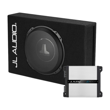 JL Audio CS112LG-TW3 med JD500/1, baspaket i gruppen Paketlösningar / Paket för bilen / Baspaket hos BRL (SETCS112LGTW3PKT1)