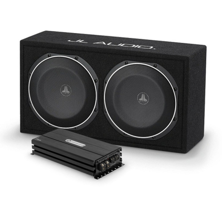JL Audio CS210LG-TW1 med DLS Performance Evolution PE1.1000, 2x10 tums baspaket i gruppen Paketlösningar / Paket för bilen / Baspaket hos BRL (SETCS210LGTW1PKT1)