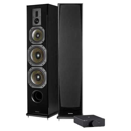 Dynavoice Definition DF-8II med Fosi Audio V3 (48V), stereopaket i gruppen Paketlösningar / Paket för hemmet / Stereopaket hos BRL (SETDF8IIPKT3)