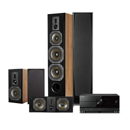 Dynavoice Definition 5.1 hemmabiopaket med Yamaha RX-A4A, ek i gruppen Paketlösningar / Paket för hemmet / Hemmabio & Hemmabiopaket hos BRL (SETDF8IIPKT4)