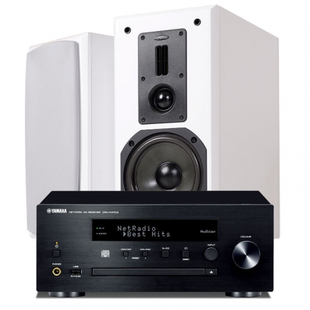 Dynavoice Definition DM-6 med Yamaha CRXN-470D i gruppen Paketlösningar / Paket för hemmet / Stereopaket hos BRL (SETDM6PKT9)