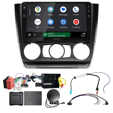 Kenwood DMX80AXS bilstereopaket till BMW 1-serie 2007-2014, manuell AC i gruppen Billjud / Vad passar i min bil / BMW / BMW 1 serie / BMW F20/F21 2012-2019 hos BRL (SETDMX80BM2PKT1)