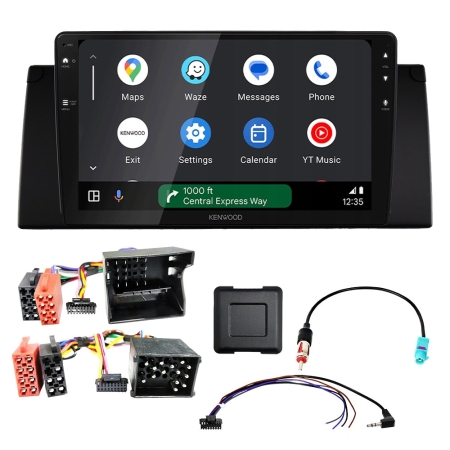 Kenwood DMX80AXS bilstereopaket till BMW X5 E53 2000-2007 i gruppen Billjud / Vad passar i min bil / BMW / BMW X5 / BMW X5 2000-2006 hos BRL (SETDMX80BM8PKT1)