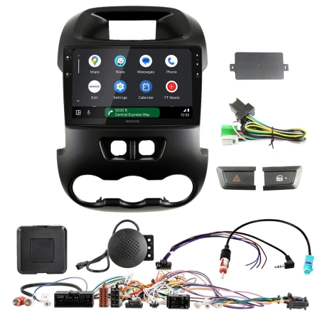 Kenwood DMX80AXS bilstereopaket till Ford Ranger 2012-2016, svart i gruppen Billjud / Vad passar i min bil / Ford / Ranger / Ranger 2012-2016 hos BRL (SETDMX80FD1PKT1)
