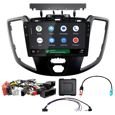 Kenwood DMX80AXS bilstereopaket till Ford Transit V363 2014-2019 i gruppen Billjud / Vad passar i min bil / Ford / Transit / Transit 2014-2019 hos BRL (SETDMX80FD5PKT1)