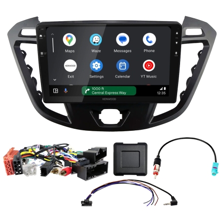 Kenwood DMX80AXS bilstereopaket till Ford Transit Custom/Tourneo Custom 2012-2018 i gruppen Billjud / Vad passar i min bil / Ford / Transit Custom hos BRL (SETDMX80FD6PKT1)