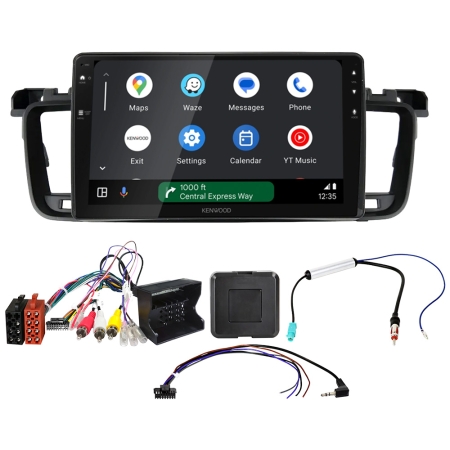 Kenwood DMX80AXS bilstereopaket till Peugeot 508 2010-2018 i gruppen Billjud / Vad passar i min bil / Peugeot / Peugeot 508 / Peugeot 508 2010-2018 hos BRL (SETDMX80PG2PKT1)