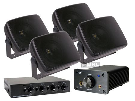 Dayton Audio DTA-120 + Veres Audio högtalarväxel + Veres Audio 244BIT i gruppen Paketlösningar / Paket för hemmet / Multiroompaket hos BRL (SETDTA120PKT1)