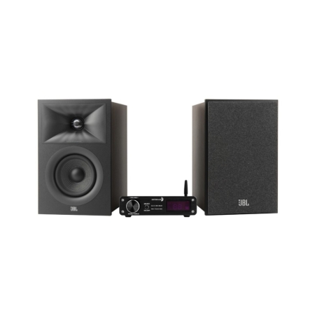 Dayton Audio DTA-PRO med JBL Stage 240B, 2.0 stereopaket i svart i gruppen Paketlösningar / Paket för hemmet / Stereopaket hos BRL (SETDTAPROPKT5)