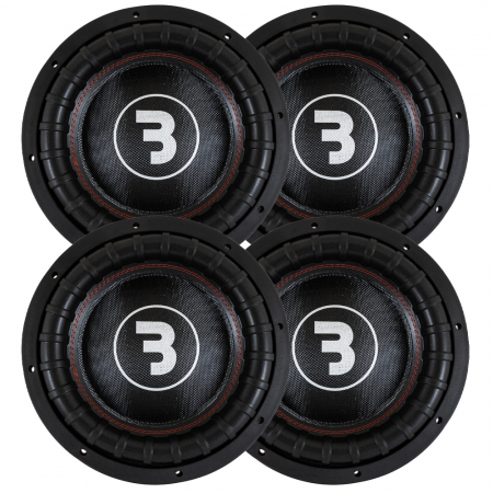 4-pack Bass Habit Elite 2 E2300D2, 12 tums baselement i gruppen Billjud / Bas / Baselement hos BRL (SETE2300D2X4)