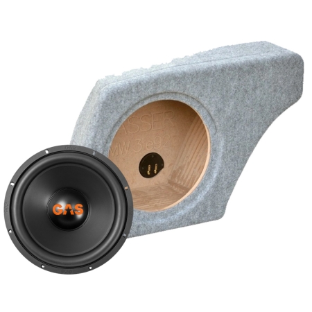 Baslåda med GAS MAD S2-12D2 till BMW E92 2005-2013 i gruppen Billjud / Vad passar i min bil / BMW / BMW 3 serie / BMW E90/E91/E92/E93 2005-2011 / Byta högtalare BMW E90/E91/E92/E93 2005-2011 hos BRL (SETE92PKT2)