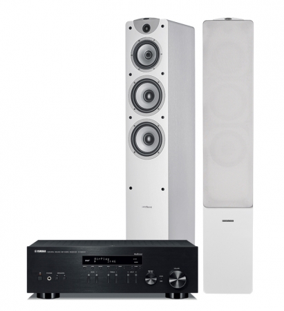 Dynavoice Magic F-7 EX v3 vita & Yamaha R-N303 i gruppen Paketlösningar / Paket för hemmet / Stereopaket hos BRL (SETF7EXPKT4)