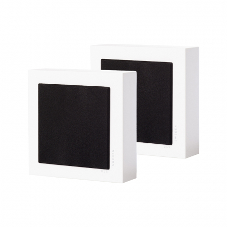 2-pack DLS Flatbox Mini on-wall högtalare, matt vit i gruppen Hemmaljud / Högtalare / Vägghängda högtalare hos BRL Electronics (SETFBMINIPKTX2)