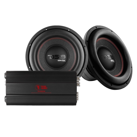 2-pack DS18 GEN-XX12.4DHE med Bass Habit RA3600W, 2x12 baspaket i gruppen Paketlösningar / Paket för bilen / Baspaket hos BRL (SETGENXX124DHEPKT3)