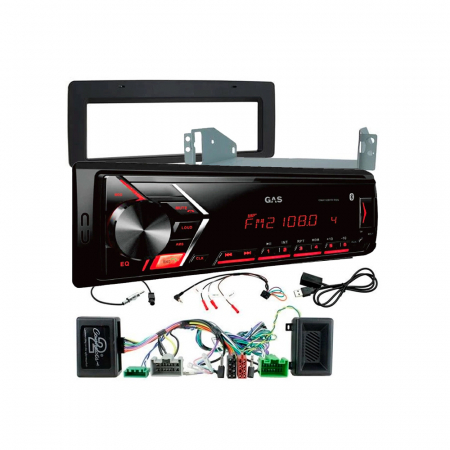 Volvo V70 07-11 GAS GMA152 bilstereo & installationskit i gruppen Billyd / Hva passer i min bil  / Volvo / Volvo V70 / Volvo V70 2007-2011 / Byta stereo V70 2007-2011 hos BRL Electronics (SETGMA152VOLVO07)