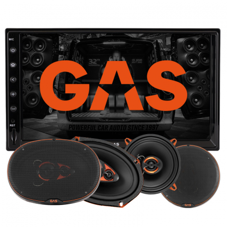 GAS GMV651 & GAS ALPHA-högtalare i gruppen Paketlösningar / Paket för bilen / Bilstereopaket hos BRL Electronics (SETGMV651PKT3)