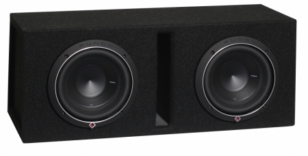 2st Rockford Fosgate P2D28 (2x2ohm) i GAS GV-låda i gruppen Billjud / Bas / Passiv baslåda hos BRL (SETGV208P2D28PKT)