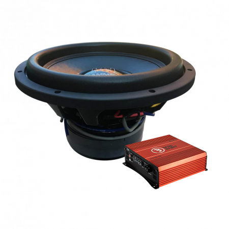 Hammer Tech Heavy Class X HCX15D1 & SPL ELITE 3100.1DF, baspaket i gruppen Paketlösningar / Paket för bilen / Baspaket hos BRL (SETHCX15D1PKT2)