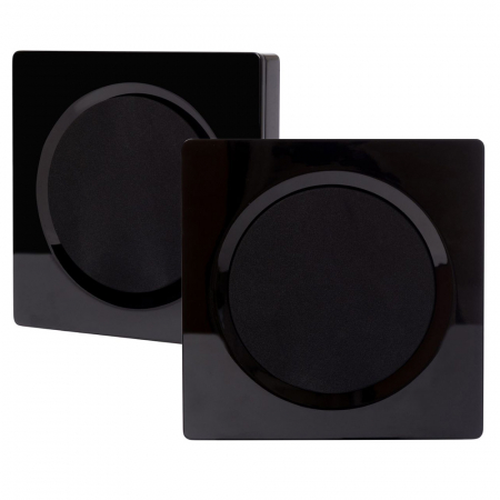 2-pack DLS Flatbox D-One vägghögtalare i svart i gruppen Hemmaljud / Högtalare / Vägghängda högtalare hos BRL Electronics (SETHDONEBPKT1)