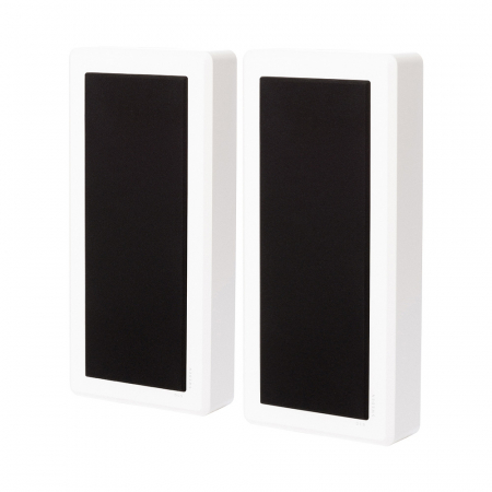2-pack DLS Flatbox M-One on-wall, mattvitt i gruppen Lyd til hjemmet / Høyttalere / Vegghøyttaler hos BRL Electronics (SETHMONEWX2)