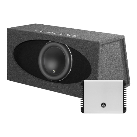 JL Audio HO112R-W7AE med HD1200/1, 1x12 tums baspaket i gruppen Paketlösningar / Paket för bilen / Baspaket hos BRL (SETHO112RW7AEPKT1)